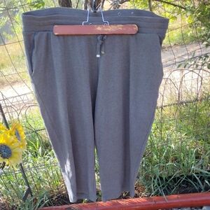 Gray Casual Pants